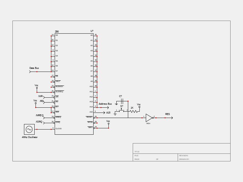 Z80 Computer Design Peer Review Electrical Engineering Stack Exchange - Light Designs - Elegant 4K Collection