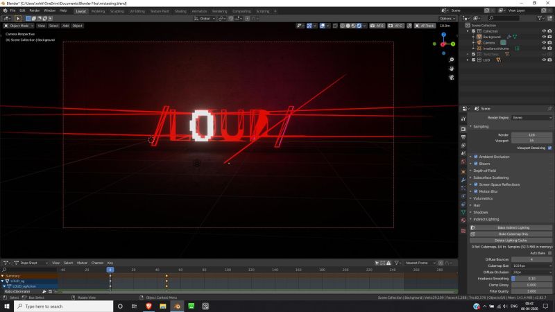 Does The Blender Eevee Rendering Engine Really Have Indirect Lighting - Stunning Sunset Art - Retina