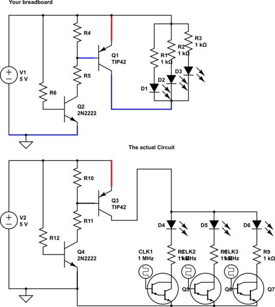 Understanding A Pnp Npn Led Schematic Electrical Engineering Stack - 4K Mountain Images for Desktop