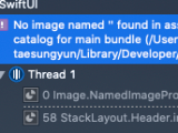 Runtime Error Swiftui No Image Named Found In Asset Catalog For