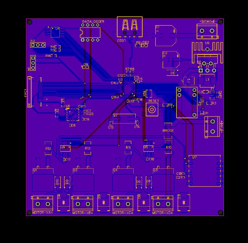 Microcontroller Ground Drone Schematic And Pcb Review Electrical - Modern City Design - Desktop