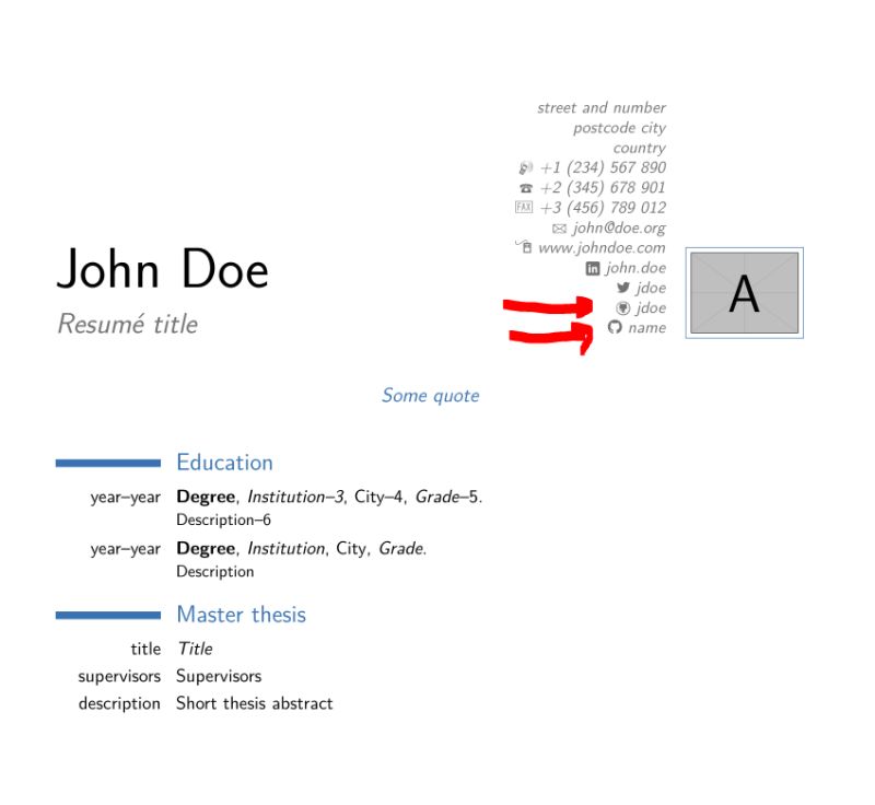 Github Joelthchao Cv Latex Latex Template For Cv - Abstract Illustration Collection - High Resolution Quality