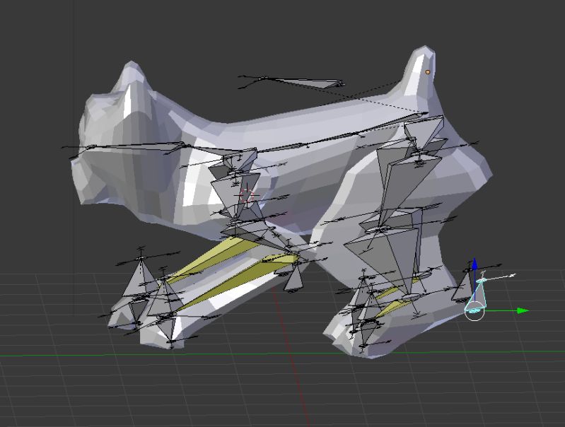 Rigging When I Try To Pose My Rig The Mesh Won T Move Correctly Blender Stack Exchange - Premium Gradient Picture Gallery - Retina