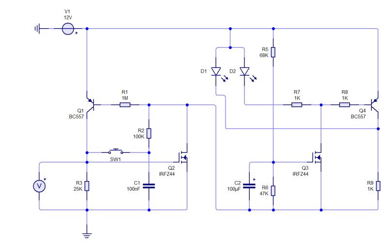 On Off Toggle With Delay Using Bi Color Led Electrical Engineering Stack Exchange - Mobile Geometric Designs for Desktop