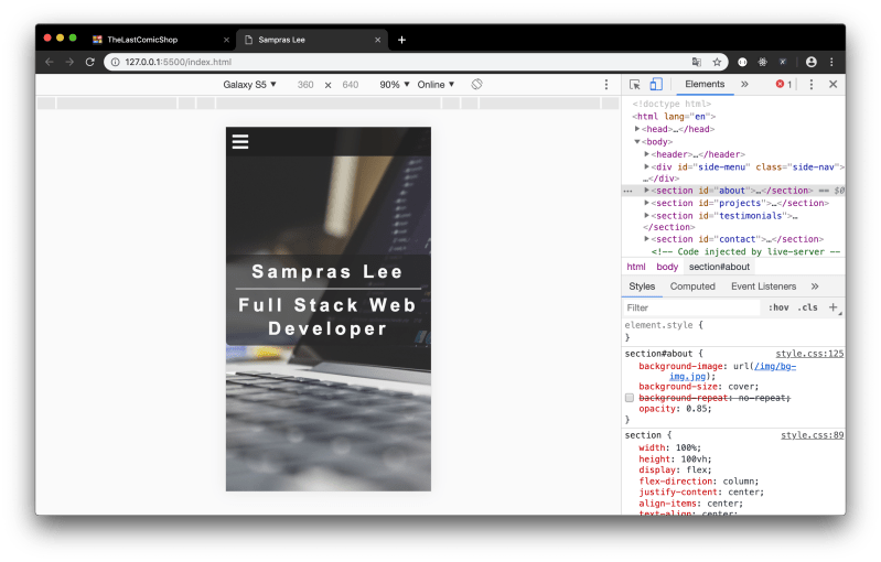 Html Responsive Navbar Items Stack Overflow - Premium Landscape Illustration Gallery - Full HD