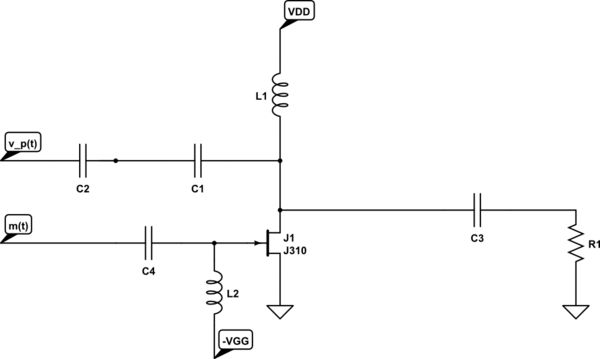 Jfet Am Modulator Circuitlab - Geometric Illustration Collection - 4K Quality