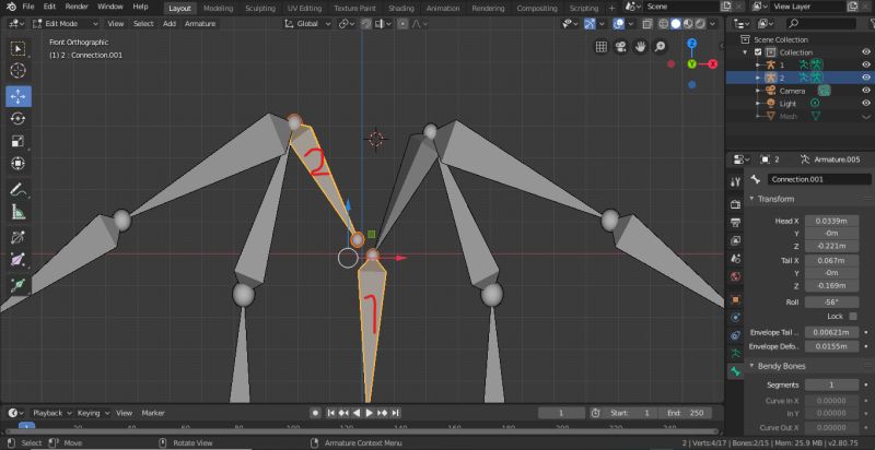 Modeling Connecting 2 Bones Together Blender Stack Exchange - Gorgeous Vintage Texture - High Resolution