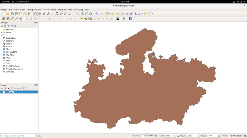 Qgis Loading Multiple Shapefiles In Geodjango Geographic - Download Ultra HD Gradient Picture | HD