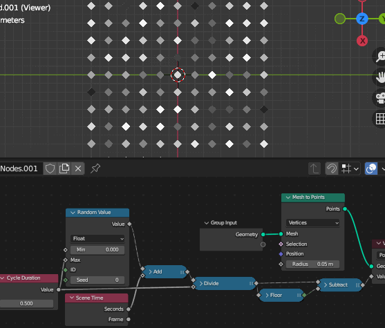 Animation Geometry Nodes Scale Each Instance Over The Time It - Mobile City Textures for Desktop