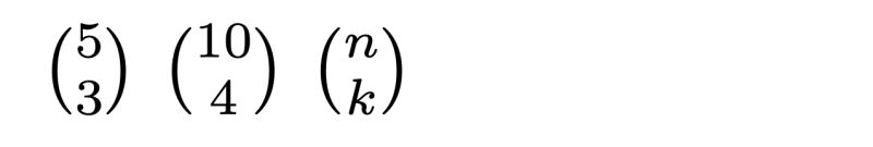 Math Mode Help With The Command Binom Tex Latex Stack Exchange - Artistic Desktop Vintage Images | Free Download