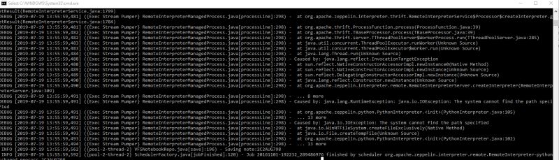 Why Is Python Interpreter Not Working On Zeppelin 0 8 0 For Any Of My - Abstract Pattern Collection - Mobile Quality