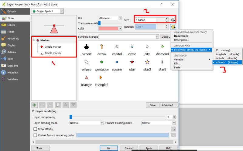 Create Points By Azimuths Los Tools - Colorful Wallpapers - Classic Desktop Collection