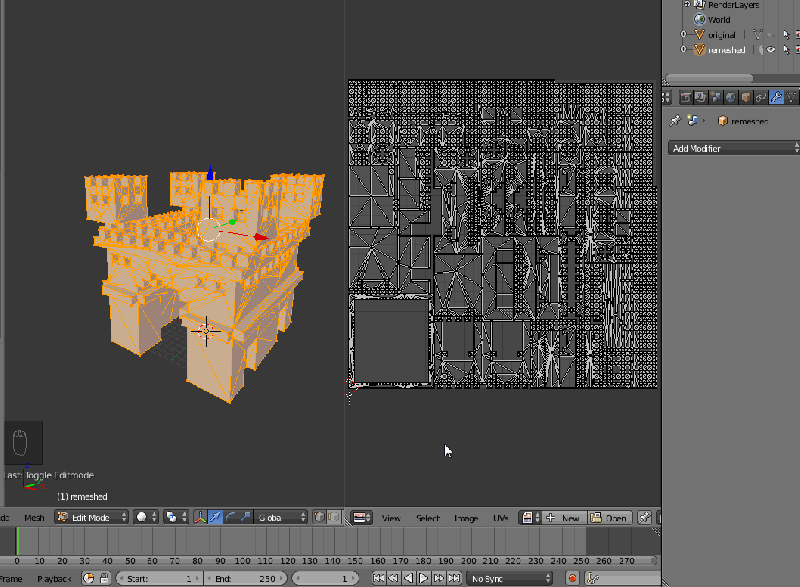 Vertices Reducing Polygons While Preserving The Texture Blender - Ocean Photo Collection - Ultra HD Quality