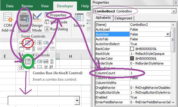 Excel Userform Combo Box Two Columns Aaalasopa - Best Mountain Images in 4K