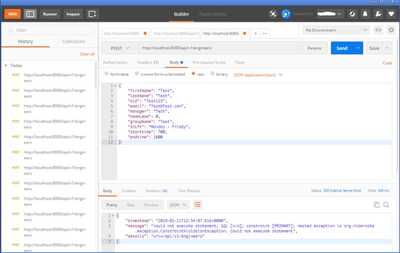 Json Could Not Execute Statement Sql Constraint Id Nested Exception - Full HD Nature Arts for Desktop