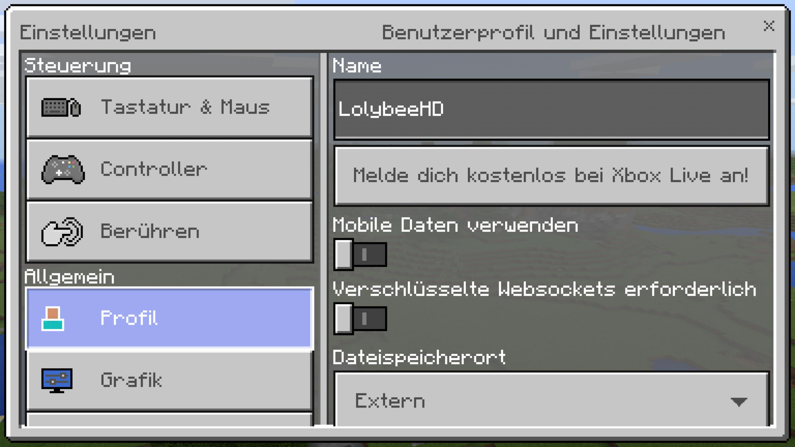This is what other players see when you are in game . minecraft bedrock edition - Change Gamertag in MCPE v1.2.3