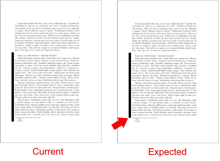 Problem With Footnote Position Tex Latex Stack Exchange - Nature Picture Collection - 8K Quality