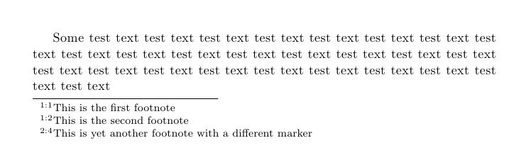Documentclass Writing Footnote Customization Tex Latex Stack Exchange - Best Mountain Illustrations in Full HD