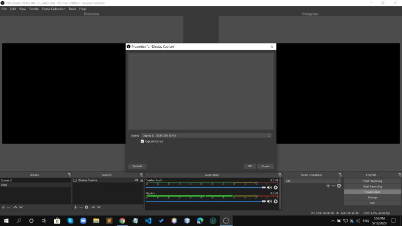Solved Obs Studio Black Screen Problem Obs Studio B Doovi - Artistic City Pattern - 8K