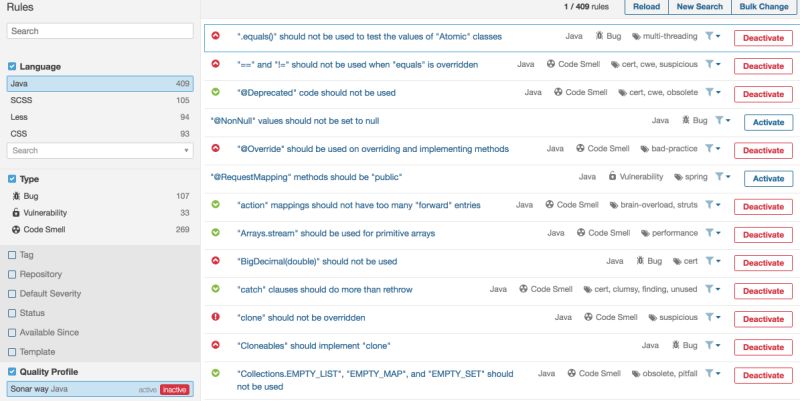 Quality Profile Weirdness Active Inactive Rules After Sonarqube Upgrade 6 3 1 Stack Overflow - High Resolution Landscape Backgrounds for Desktop