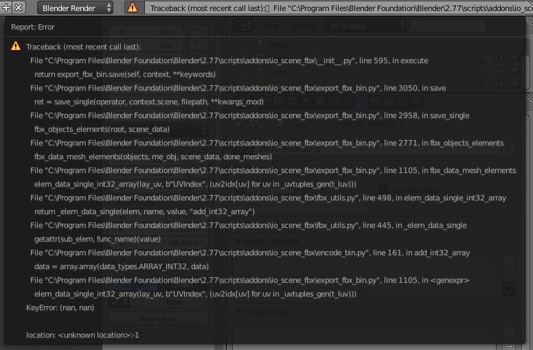 Modeling Why I Can T Export In Fbx My Model Blender Stack Exchange - Colorful Patterns - Ultra HD Desktop Collection