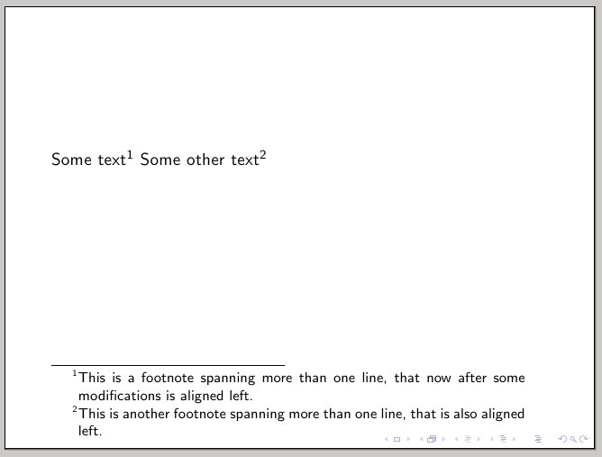 Footnotes In Beamer With Beamerappendixnote Tex Latex Stack Exchange - Best Mountain Pictures in Retina