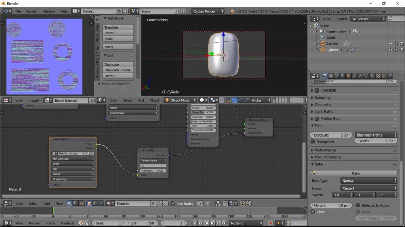 Node Editor Problem With Baking Normals In Blender Blender Stack - Creative High Resolution Sunset Arts | Free Download