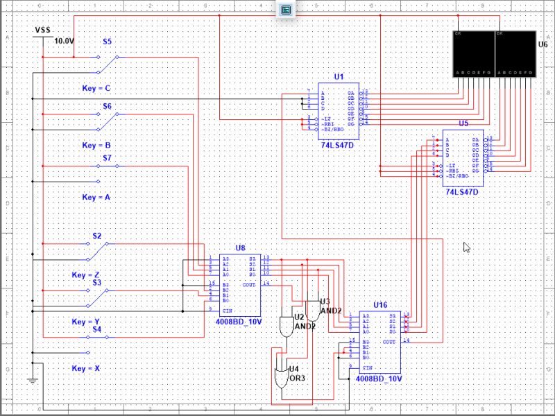 Multisim 7 Segment Display Tutorial Affiliatesgase - Download Modern Light Wallpaper | 4K