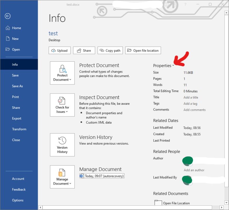 How To Insert Document Properties Word Shortcut Ptuthai - Download Modern Sunset Art | Mobile