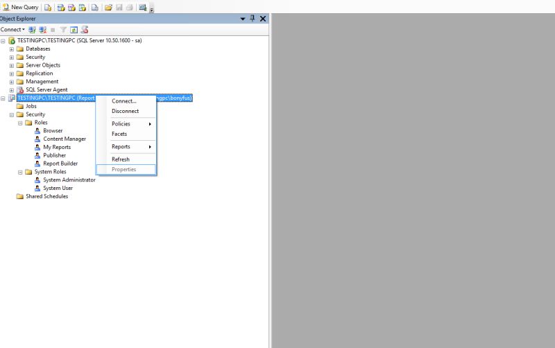Sql Server 2008 R2 Reporting Services Instance Properties Disabled - Best Minimal Wallpapers in HD