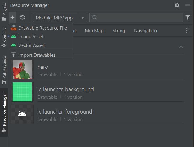 Flutter I Can T Find The Image Asset Option In Android Studio Stack - Full HD Gradient Backgrounds for Desktop