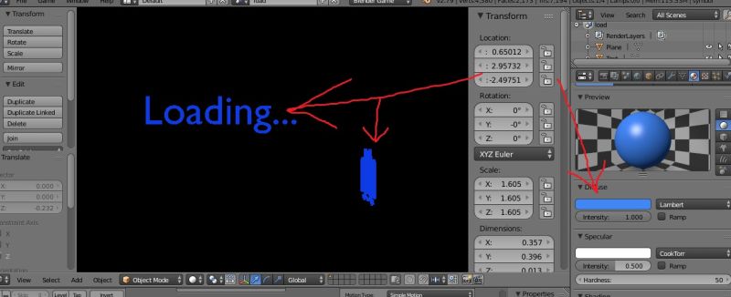 Game Engine Changing A Plane S Material Alpha From Bge Python Blender Stack Exchange - Best Landscape Arts in Retina
