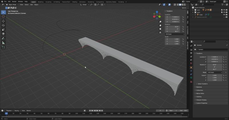 Use Mesh As Geometry For Curve Blender Stack Exchange - Sunset Patterns - Premium 8K Collection