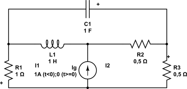 How To Calculate Initial Voltage In A Simple Electrical