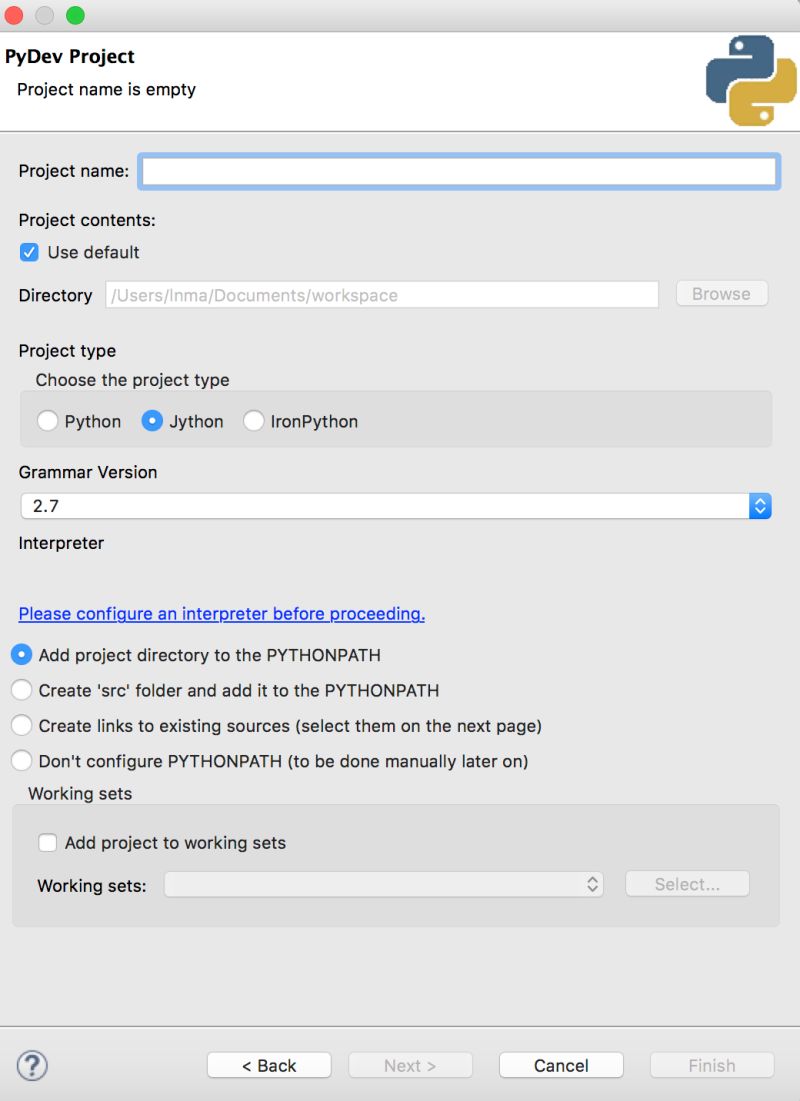 Python How To Setup Springpython With Jython And Eclipse Pydev Stack Overflow - Mobile Minimal Wallpapers for Desktop