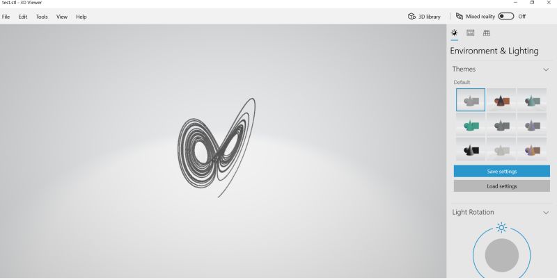 Differential Equations Prepare Lorentz Attractor For 3d Printing - Best Ocean Illustrations in High Resolution