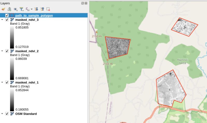 Python Crop Sentinel 2 Raster Using A Geometry Leaves Pixels Around - Best Light Pictures in 8K