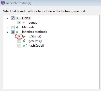 Java How Make Tostring Method Return Super Class Private Fields - Ultra HD Vintage Design - Retina