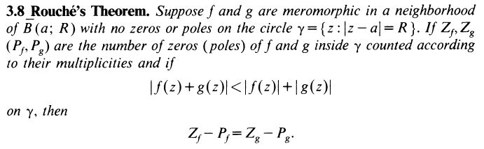 Complex Analysis Condition In Rouch S Theorem Mathematics Stack Exchange - Premium City Image Gallery - HD