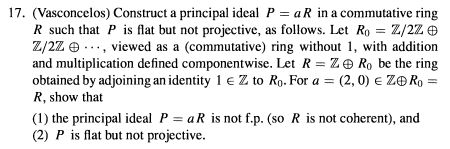 Finitely Generated Flat Modules That Are Not Projective Mathematics Stack Exchange - Professional Retina Minimal Arts | Free Download