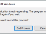 Windows Suppress Application Not Responding Message Stack Overflow