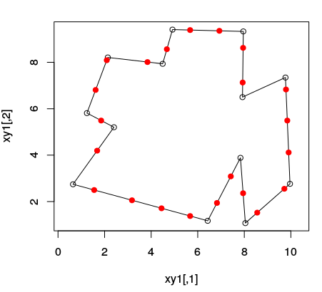 нарисовать спицы