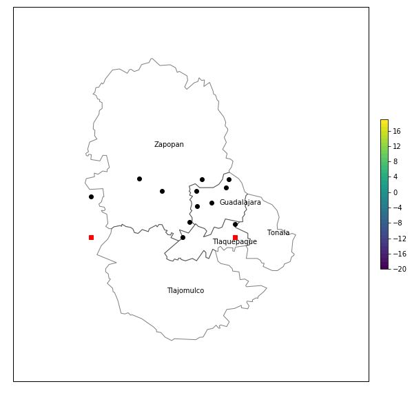 Python Interpolate Temperature Data On Urban Area Using Cartopy - Premium Sunset Picture Gallery - 8K