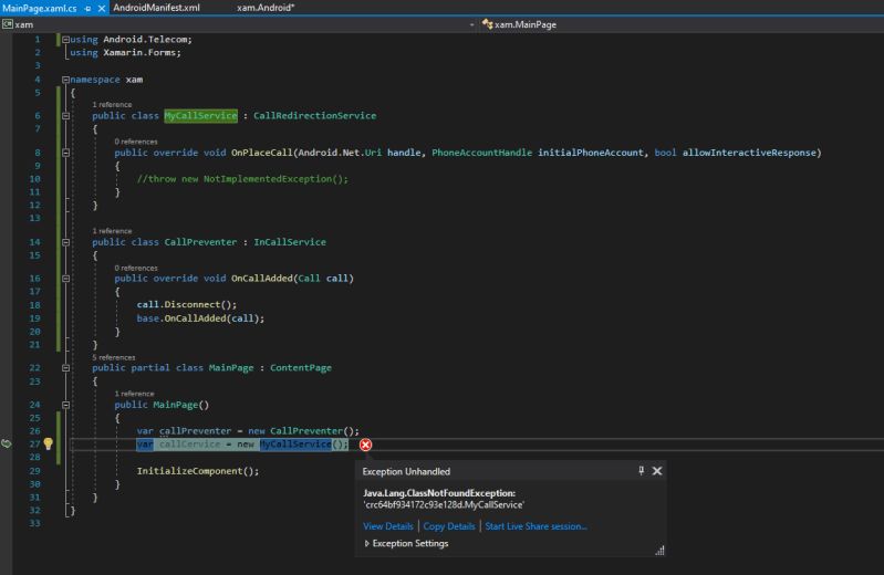 C Xamarin Throws Java Lang Classnotfoundexception Using - 8K City Patterns for Desktop