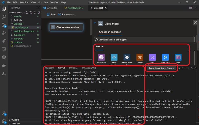 Not Able To Create Azure Logic App Workflow Using Visual Studio Code - Amazing Dark Wallpaper - 4K
