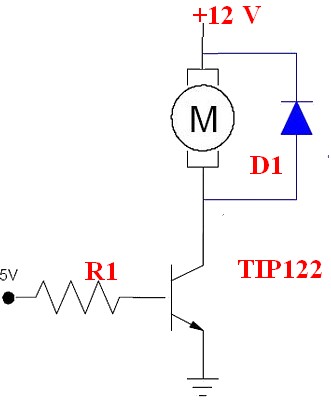 Help With Tip122 Darlington Transistor Electrical