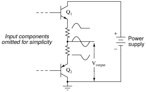 Is This Push Pull Amplifier Wrong Electrical Engineering Stack Exchange - Best Ocean Patterns in Mobile