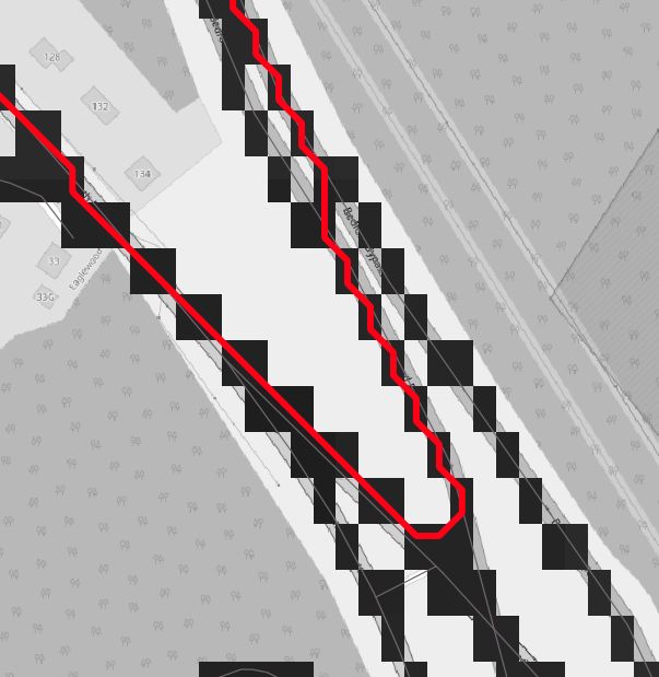 Qgis Least Cost Path Routing Geographic Information Systems Stack - High Quality Colorful Image - 4K