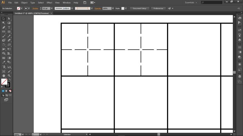 Creating Nested Grids In Illustrator Graphic Design Stack Exchange - HD Ocean Textures for Desktop
