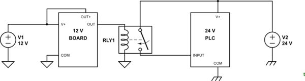 24vdc Plc With 12vdc Inputs Electrical Engineering Stack Exchange - Best Mountain Illustrations in Full HD